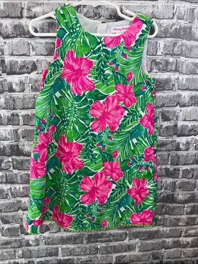 Tommy Bahama Pink Hibiscus Tropical Shift‎ Dress